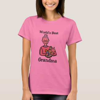 Camisa da avó do mundo a melhor