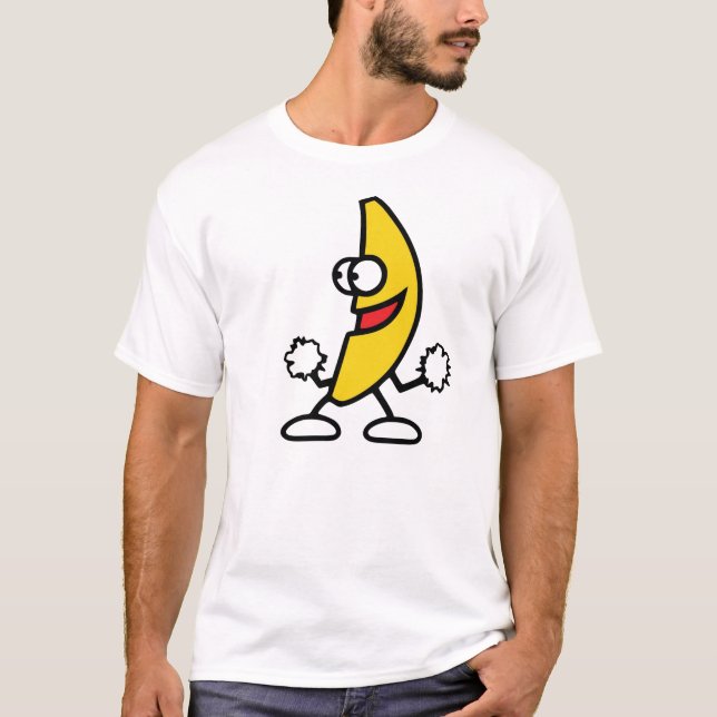 Camisa da banana T da dança (Frente)