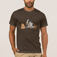 Camisa da banda de jarro do animal de fazenda