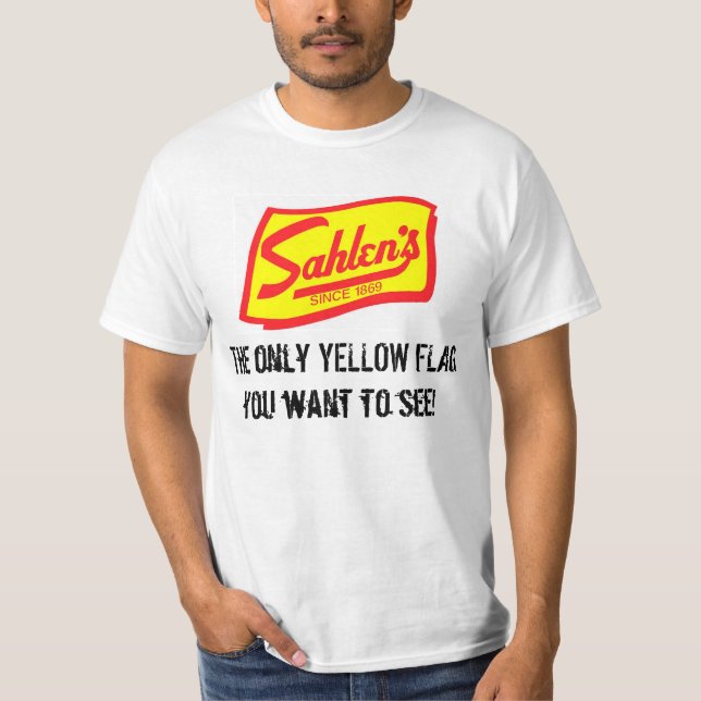 Camisa da bandeira amarela de Sahlen (Frente)