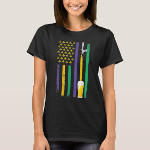 Camisa da Bandeira Americana da Cerveja Artesanal