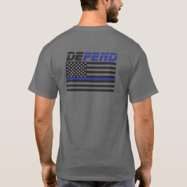 Camisa da Bandeira Azul da Polícia