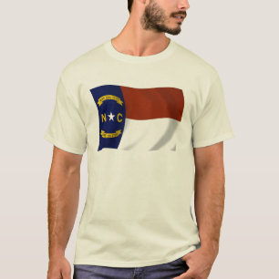 Camisa da Bandeira da Carolina do Norte