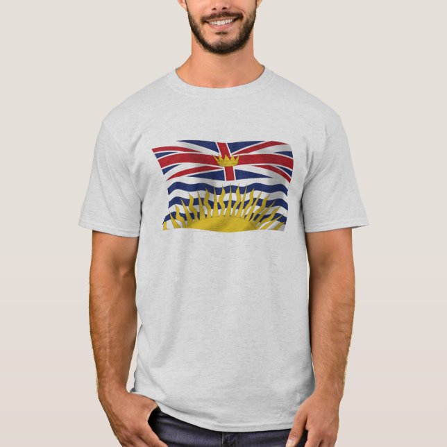 Camisa da Bandeira da Colúmbia Britânica (Frente)