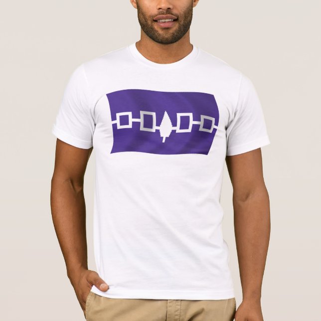 Camisa da Bandeira da Confederação Iroquesa (Frente)