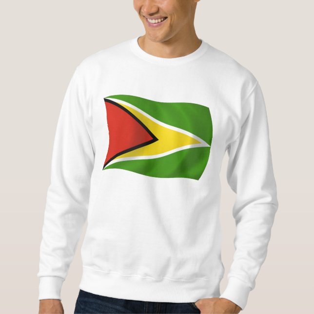 Camisa da Bandeira da Guiana (Frente)