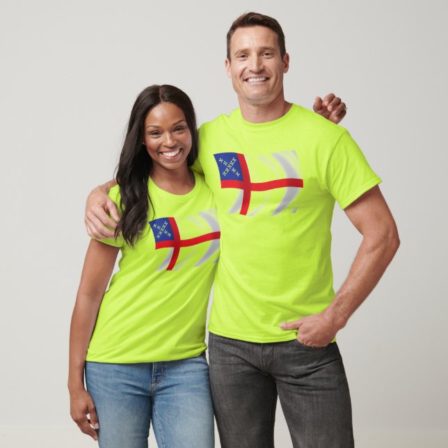 Camisa da Bandeira da Igreja Episcopal dos EUA (Unissex)