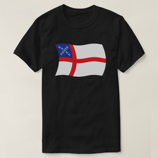 Camisa da Bandeira da Igreja Episcopal dos EUA (Frente do Design)