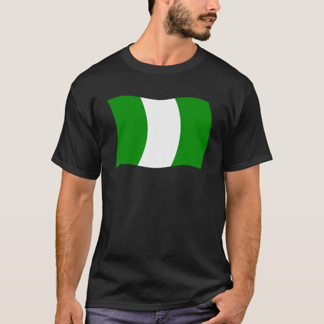 Camisa da Bandeira da Nigéria (Frente)