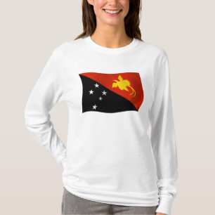 Camisa da Bandeira da Papua-Nova Guiné