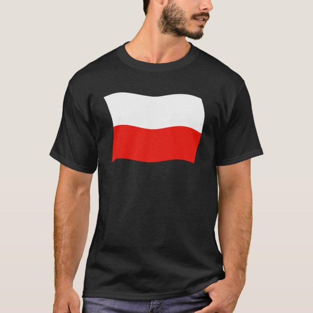 Camisa da Bandeira da Polônia (Frente)
