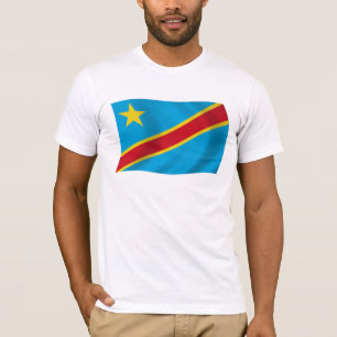 Camisa da Bandeira da República Democrática do Con