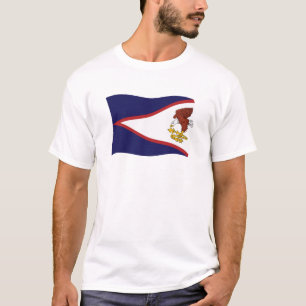 Camisa da Bandeira da Samoa Americana