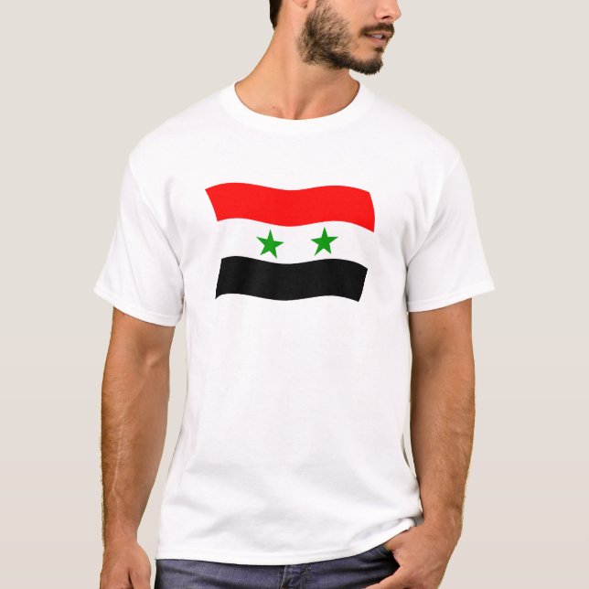 Camisa da Bandeira da Síria (Frente)