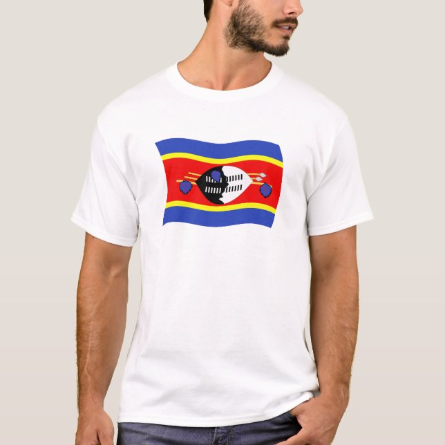 Camisa da Bandeira da Suazilândia (Frente)