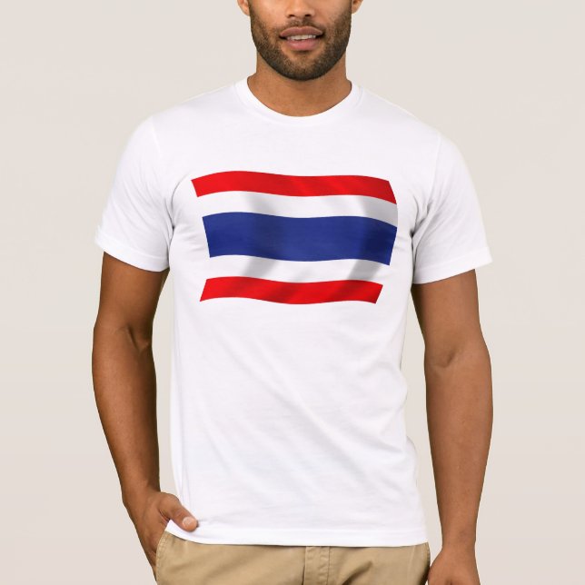 Camisa da Bandeira da Tailândia (Frente)
