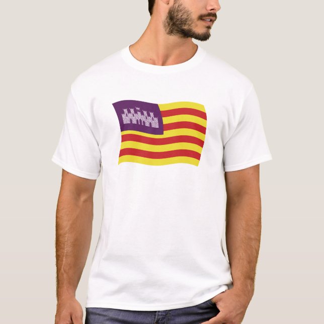 Camisa da Bandeira das Ilhas Baleares (Frente)