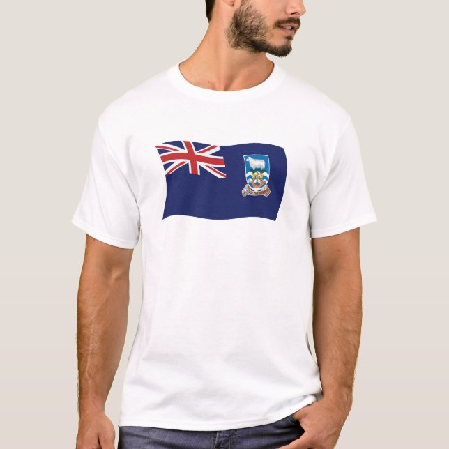 Camisa da Bandeira das Ilhas Falkland (Frente)