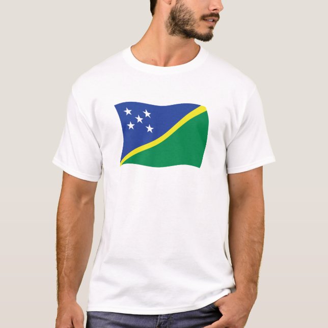Camisa da Bandeira das Ilhas Salomão (Frente)