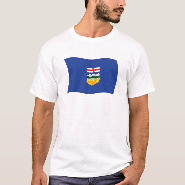Camisa da Bandeira de Alberta (Frente)
