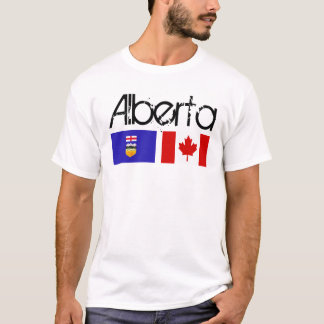 Camisa da bandeira de Alberta