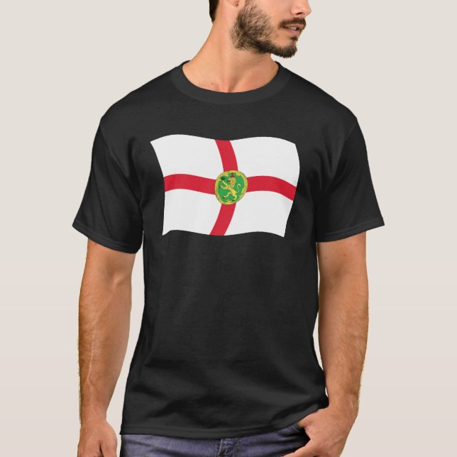 Camisa da Bandeira de Alderney (Frente)