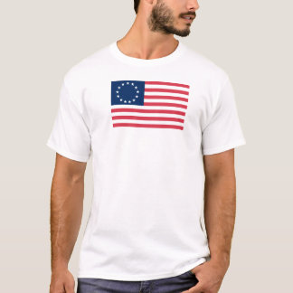 camisa da bandeira de Betsy Ross