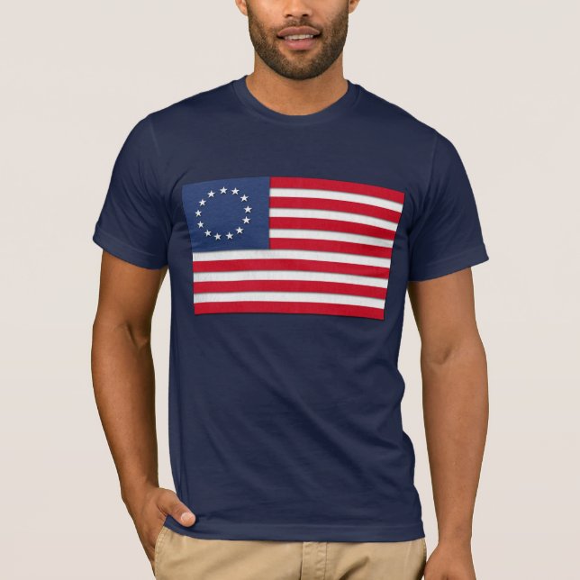 Camisa da bandeira de "Betsy Ross" (Frente)