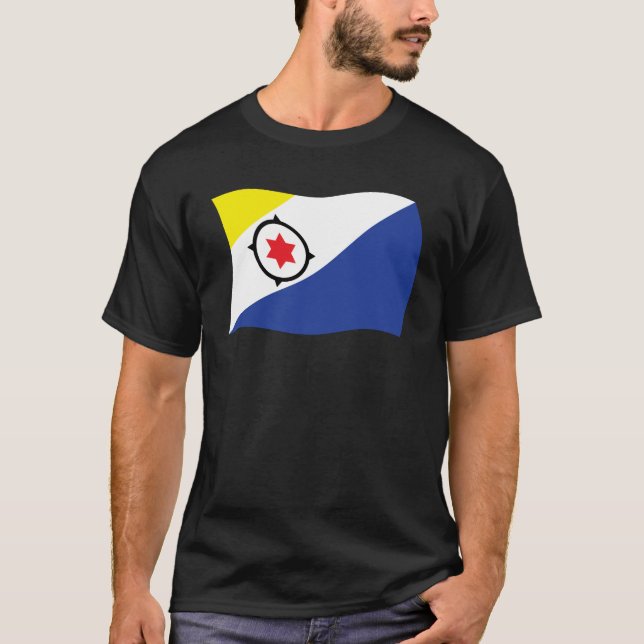 Camisa da Bandeira de Bonaire (Frente)