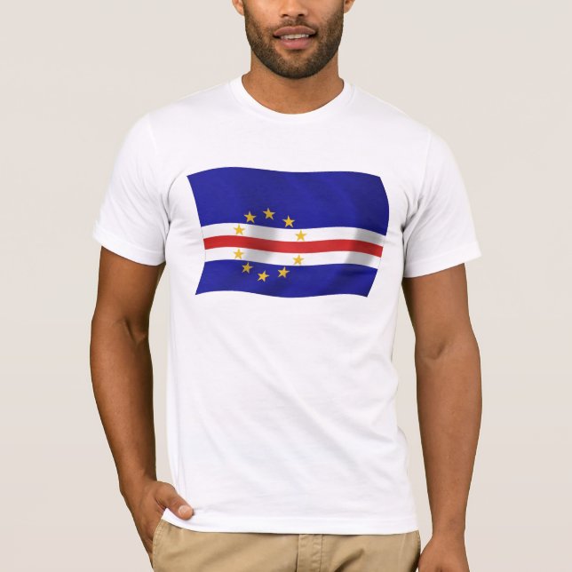 Camisa da Bandeira de Cabo Verde (Frente)