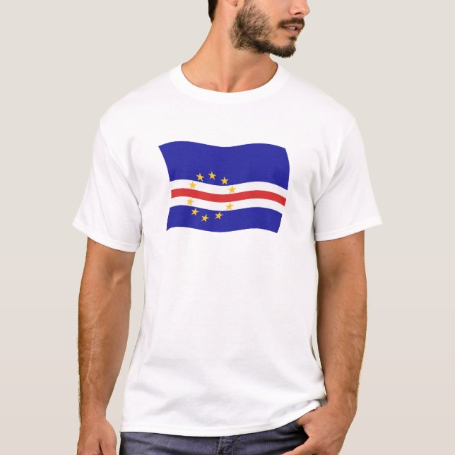 Camisa da Bandeira de Cabo Verde (Frente)