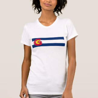 Camisa da bandeira de Gearist Colorado - mulheres