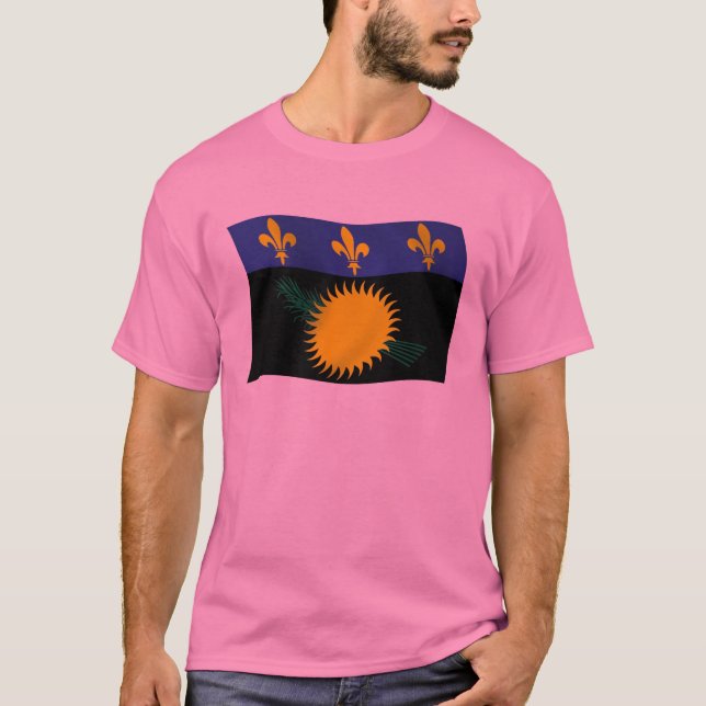 Camisa da Bandeira de Guadeloupe (Frente)