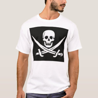 Camisa da bandeira de pirata