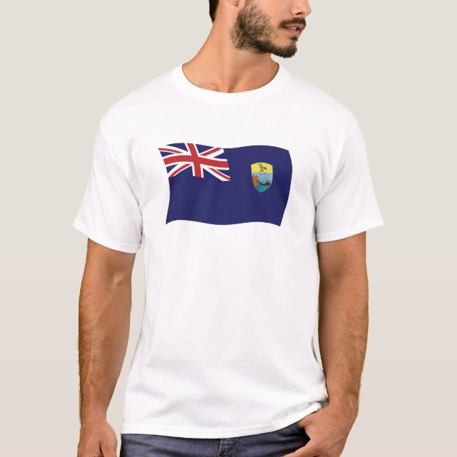 Camisa da Bandeira de Santa Helena (Frente)