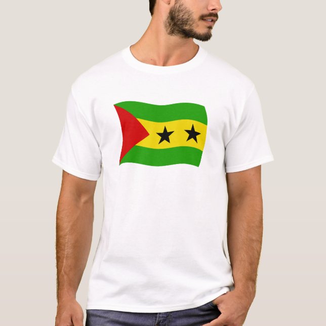 Camisa da Bandeira de São Tomé e Príncipe (Frente)