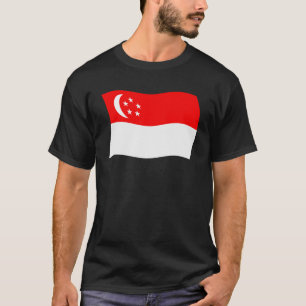 Camisa da Bandeira de Singapura