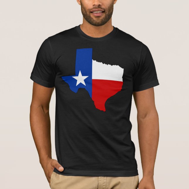 Camisa da bandeira de Texas (Frente)