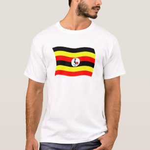 Camisa da Bandeira de Uganda