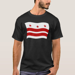 Camisa da Bandeira de Washington D.C.