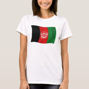 Camisa da Bandeira do Afeganistão