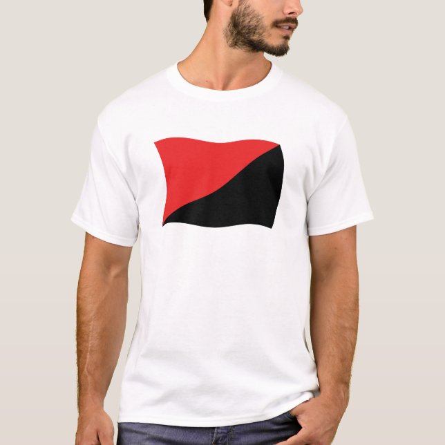 Camisa da Bandeira do Anarco-Sindicalismo (Frente)