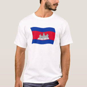 Camisa da Bandeira do Camboja