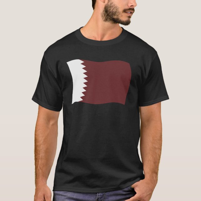 Camisa da Bandeira do Catar (Frente)