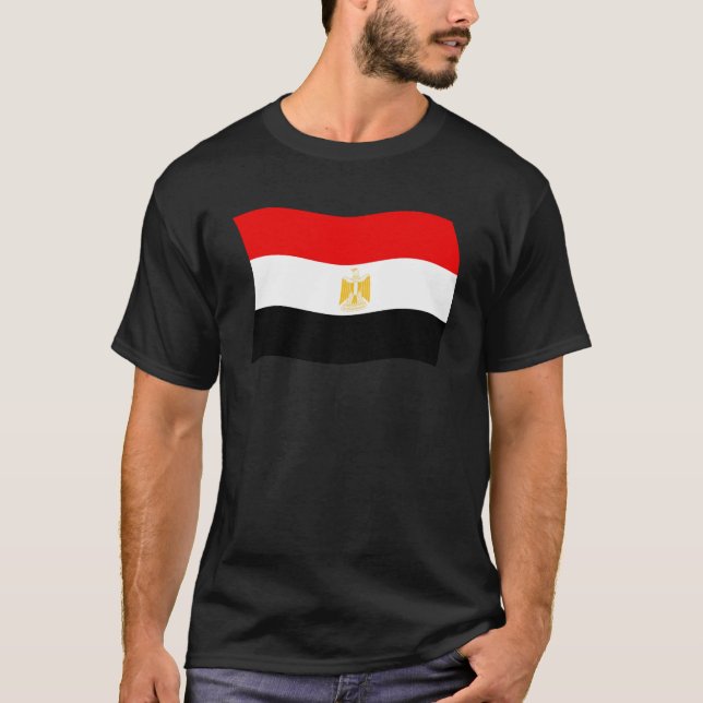 Camisa da Bandeira do Egito (Frente)