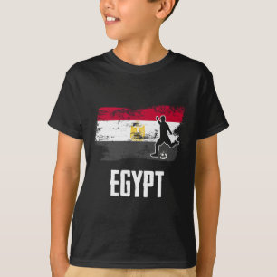 Camisa da Bandeira do Egito Time de Futebol Egípci