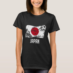Camisa da Bandeira do Japão Time de Futebol Japonê