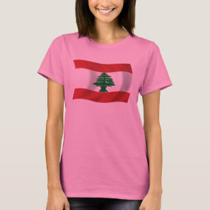 Camisa da Bandeira do Líbano