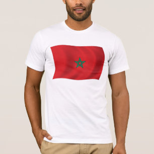 Camisa da Bandeira do Marrocos