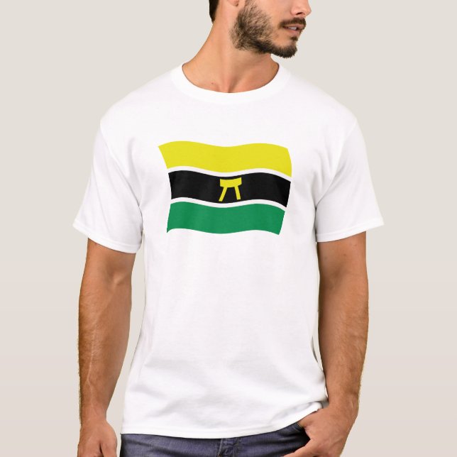 Camisa da Bandeira do Povo Ashanti (Frente)